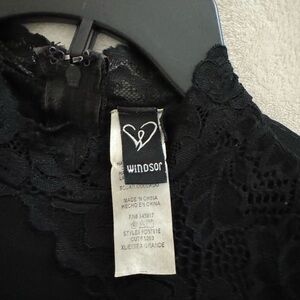 Jr black mini dress.